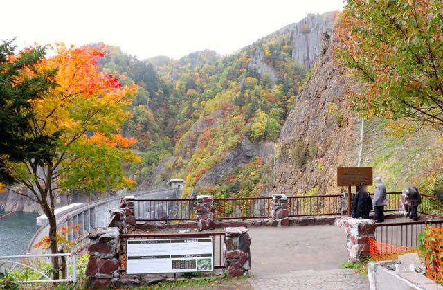 豊平峡ダム　展望台