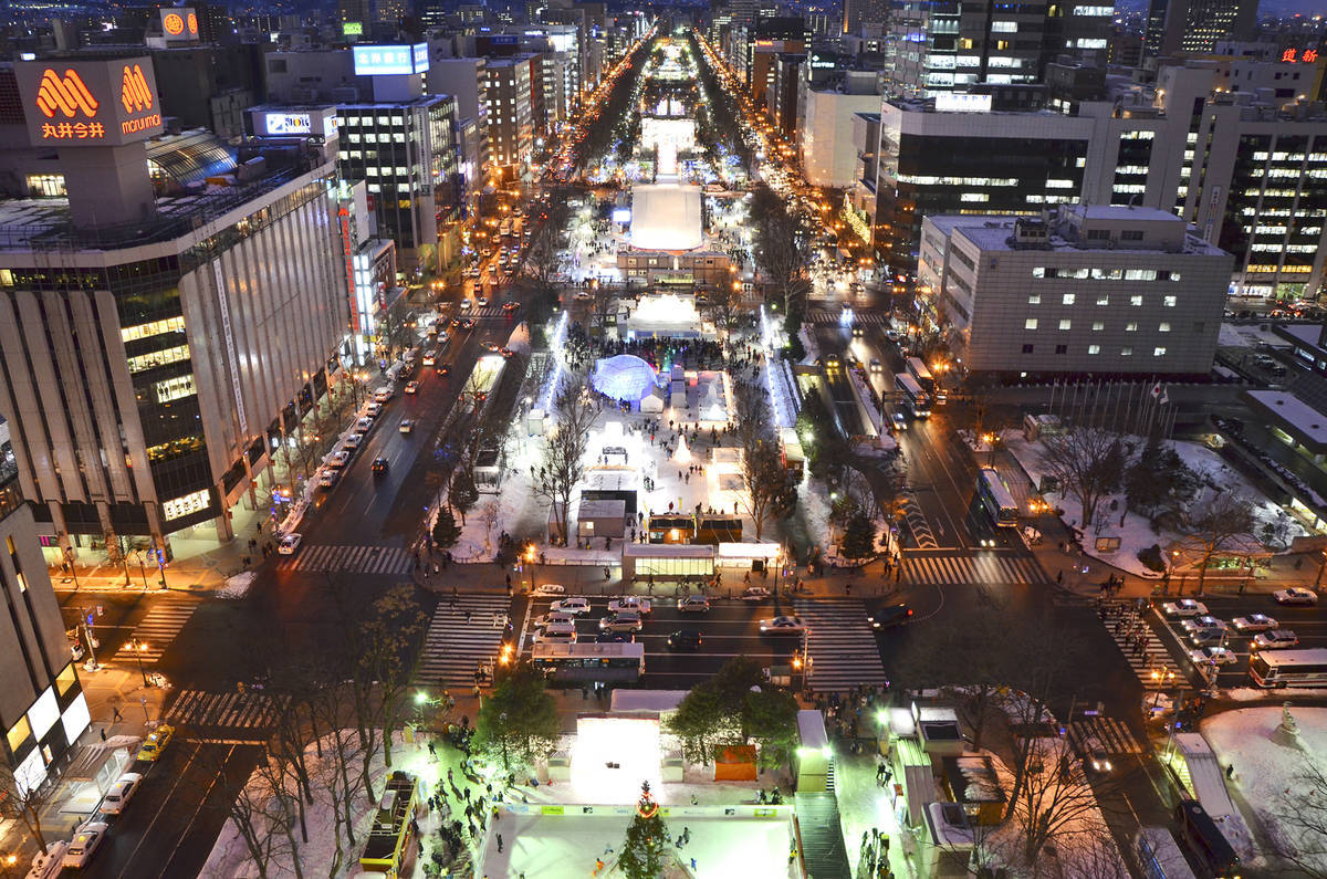 さっぽろテレビ塔　夜景