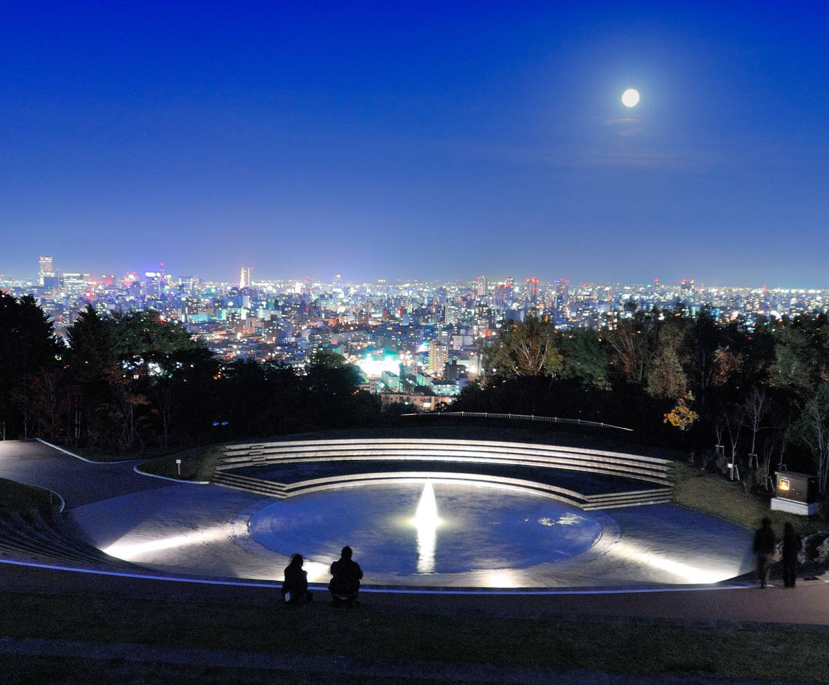 旭山記念公園　夜景