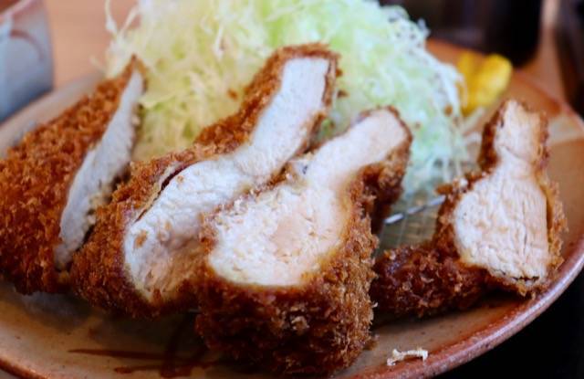 とんかつのみしな　チキンカツ定食