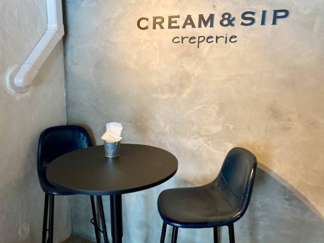 CREAM&SIP　店内