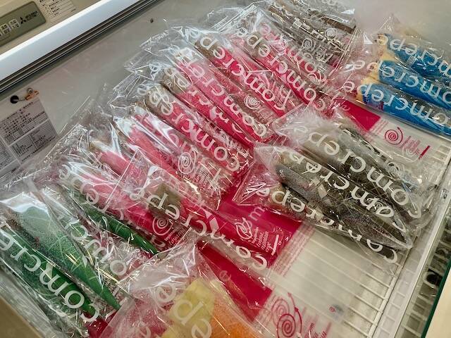 コムクレープ　札幌店　アイスクレープ