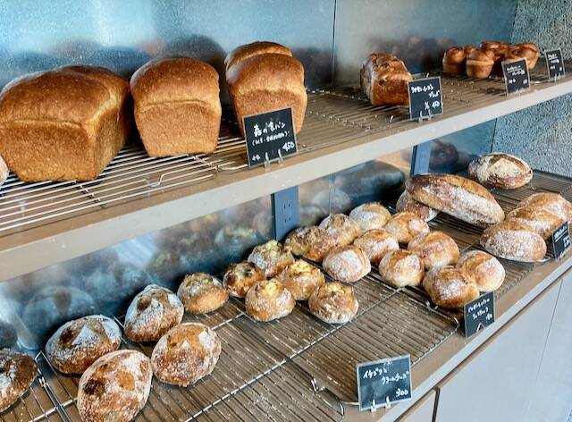 森のパン　店内