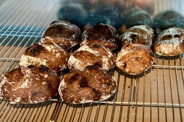 森のパン　店内