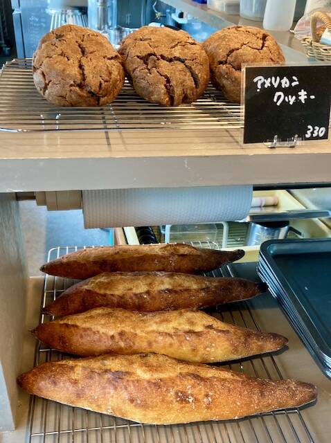 森のパン　店内