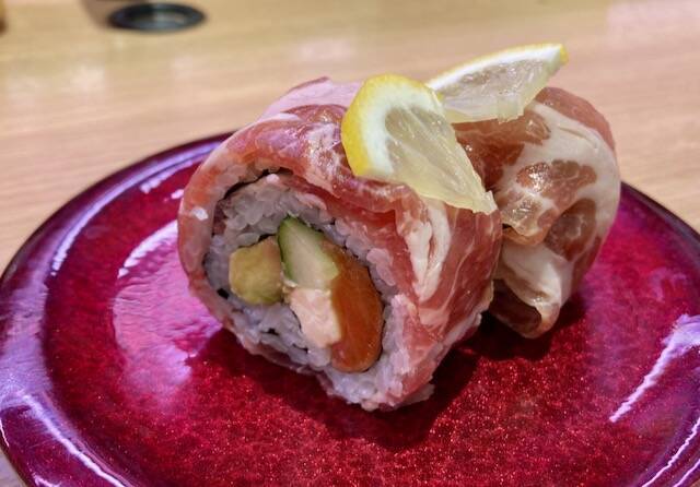 なごやか亭　生ハムチーズロール