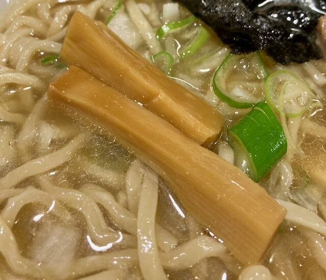 煮干しラーメン山岡家　めんま