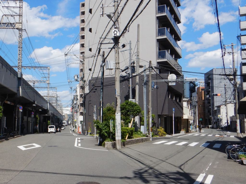 野田橋跡付近