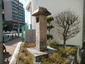 暗越奈良街道大今里付近１