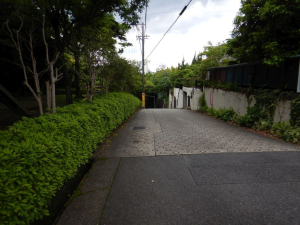 鷲津砦からの下り道