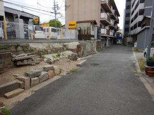 暗越奈良街道南側１