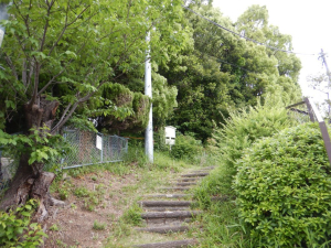 丸根砦跡のある小山