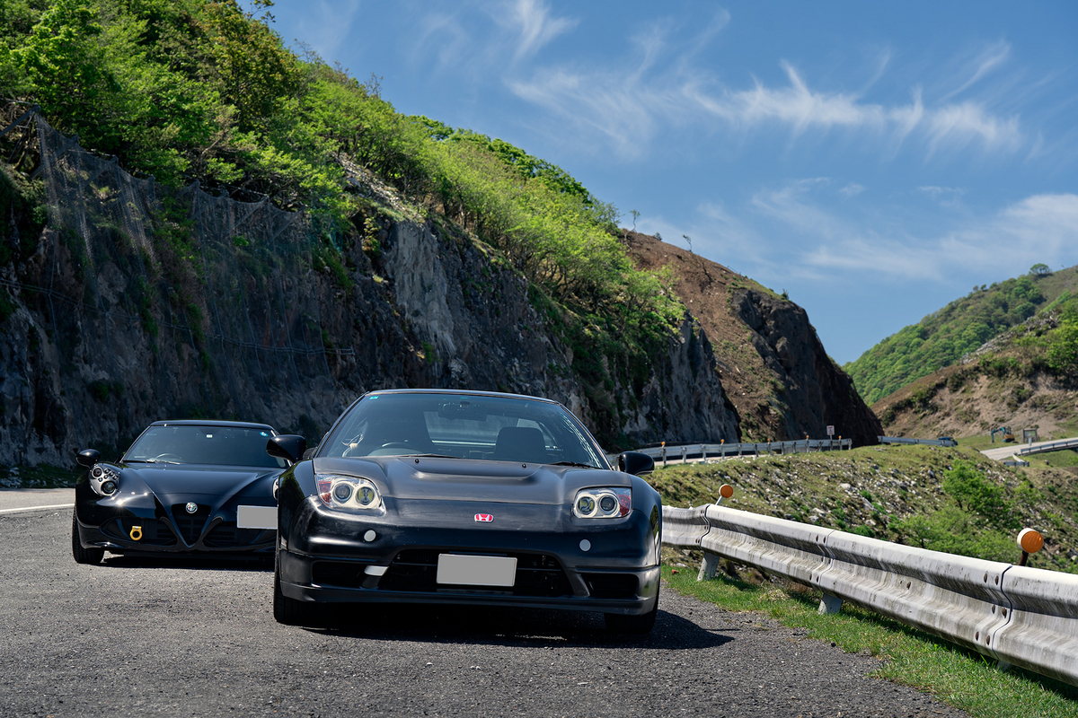 Alfaromeo4C】 NSXと駆け抜ける伊吹山ドライブウェイ - 40代の日々徒然