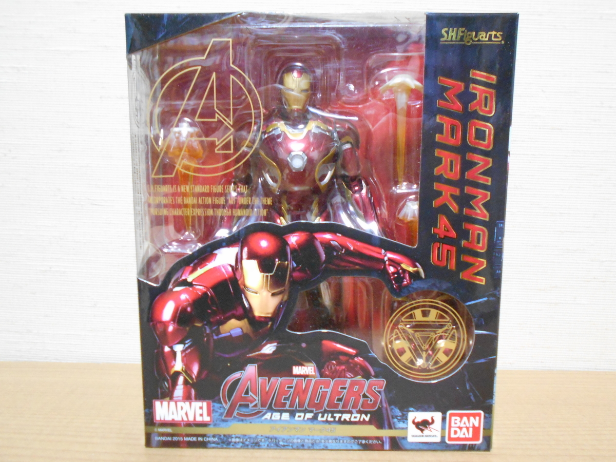 BANDAI - アイアンマン 45 フィギュアーツ Amazon.co.jp: TAMASHII NATIONS S.H.フィギュアーツ