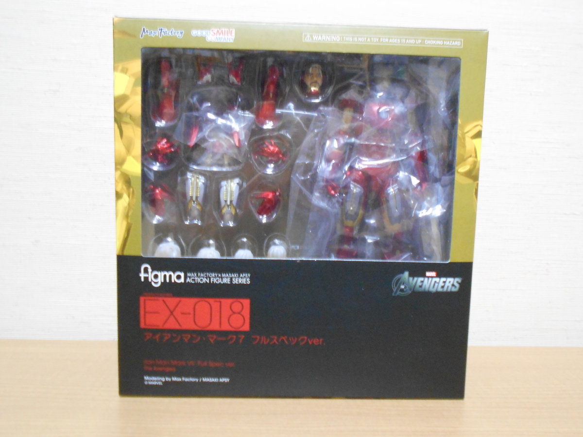 【新品未開封】figma アイアンマン・マーク７ 限定フルスペックver. Amazon.co.jp: アイアンマン・マーク7 フルスペックver. 全高約
