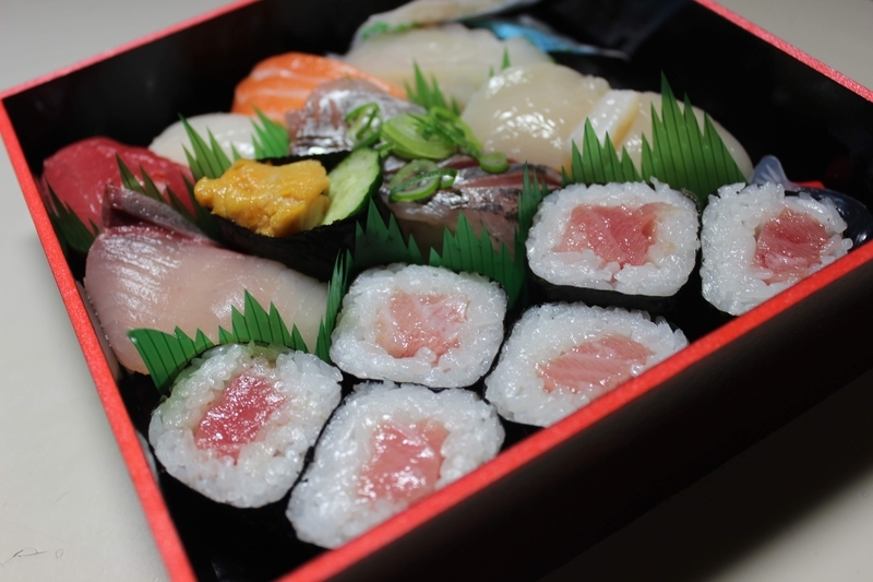 魚屋の鮨 寺本 阪急梅田店 とりあえずオーラスで