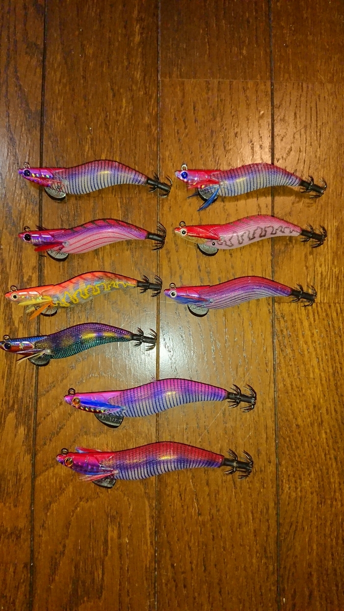 エギングオススメアイテム エギ編 キットキトの毎日