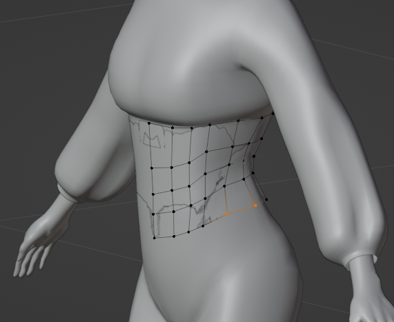 Blender2 93 3dモデルの服の作り方 フリル編 正義のもふもふ Mofumofu Of Justice