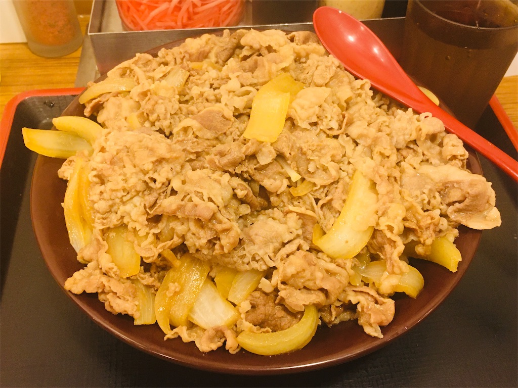 大食いなら一度は試してみたくなる すき家の裏メニュー 牛丼キング 食べてきた まことの偏屈日誌 釣りとクワガタの日々 大食いなら一度は試してみたくなる すき家の裏メニュー 牛丼キング 食べてきた まことの偏屈日誌 釣りとクワガタの日々
