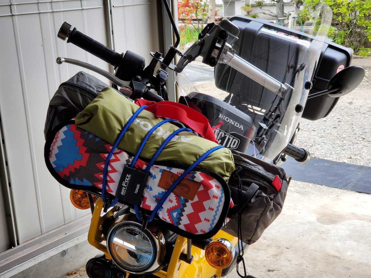クロスカブ フロントキャリア他取り付け オートバイ Gsx S1000f クロスカブ 備忘録