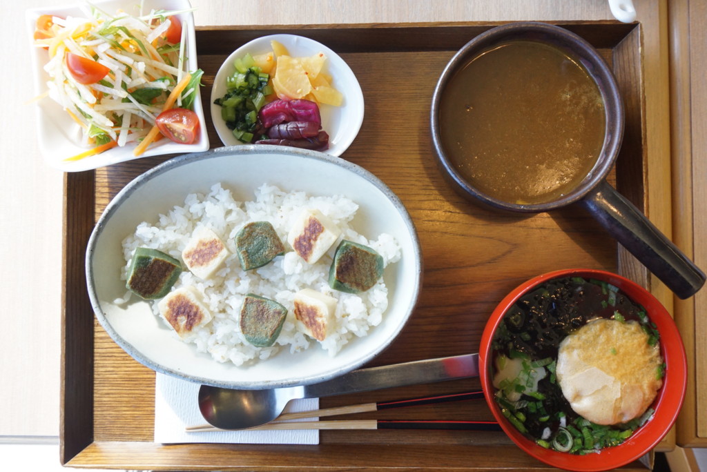 生麩と豆のカレー