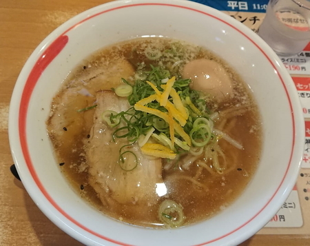 ゆず塩ラーメン（辰弥）