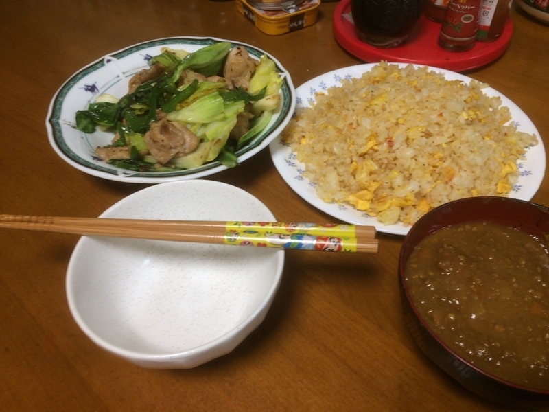 夕食一覧２０１９/０３/１９