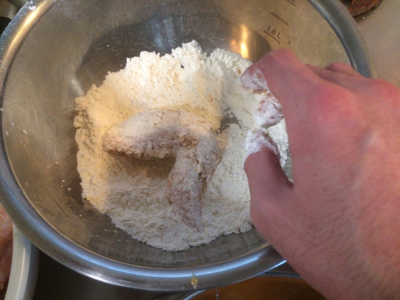 手羽元唐揚げ小麦粉２０１９/０４/２０