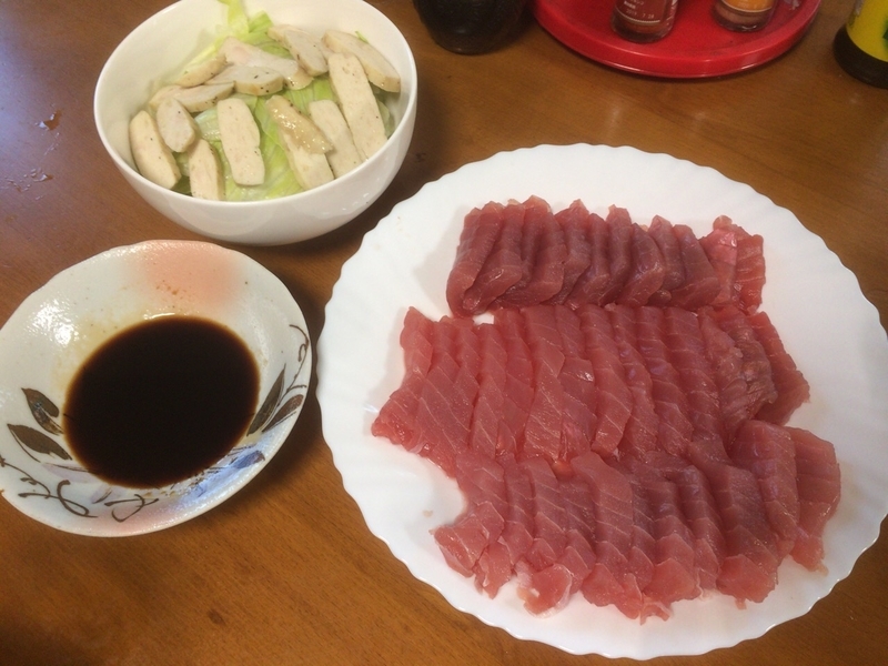 夕食一覧２０１９/０６/０８