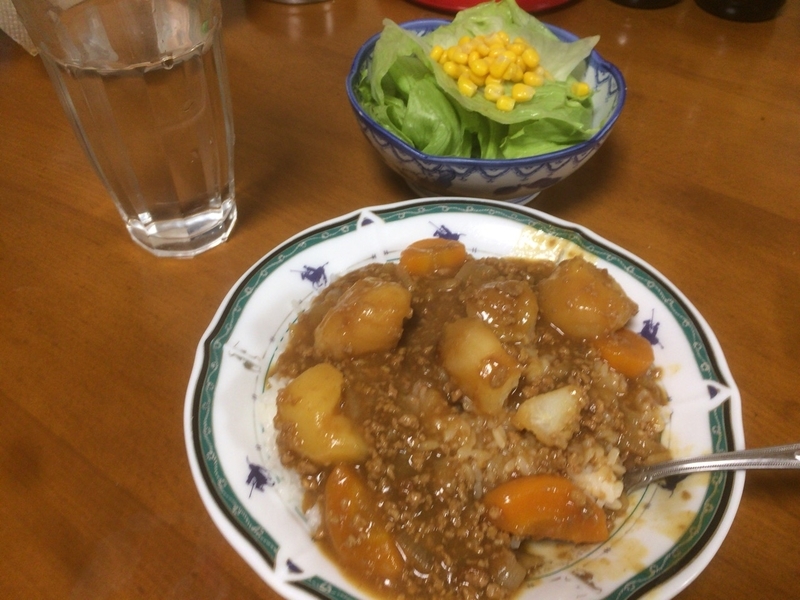 夕食一覧２０１９/０７/２２