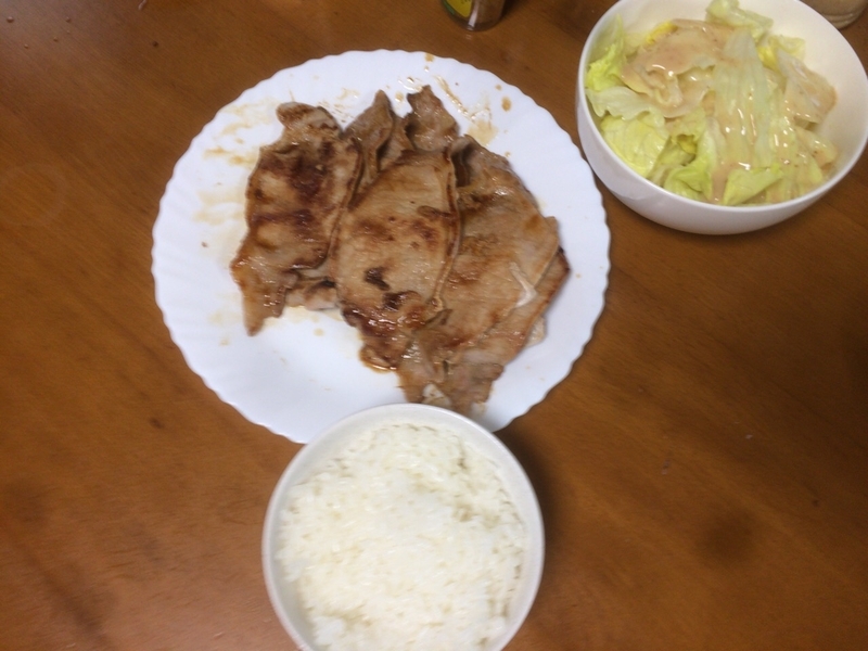 夕食一覧２０１９/０７/２９