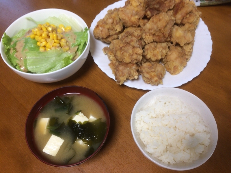 夕食一覧２０１９/０８/０９