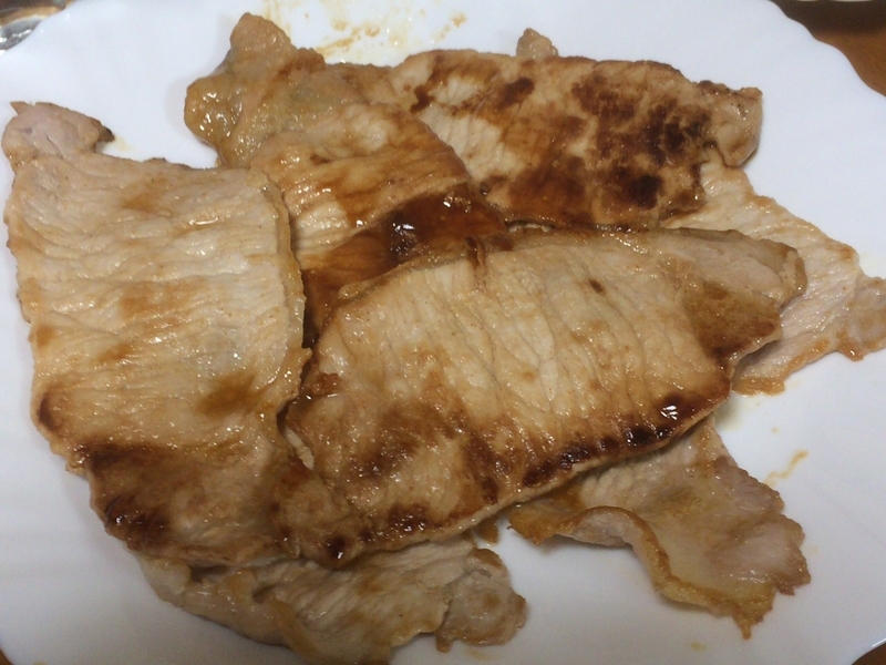 豚の生姜焼き２０１９/０９/１８