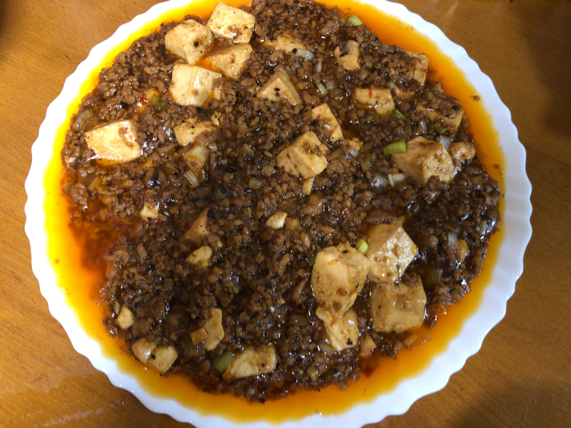 麻婆豆腐２０１９/１２/１３