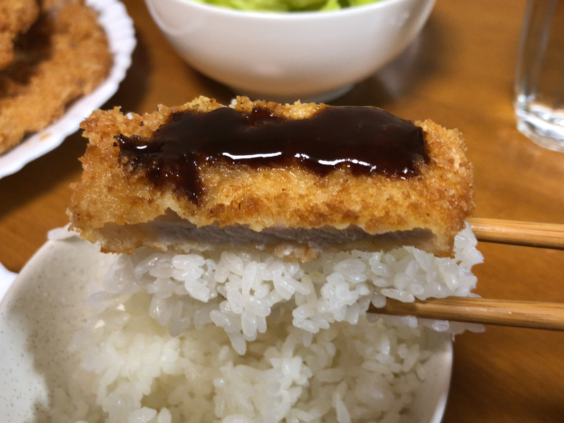 とんかつご飯２０１９/１２/１４