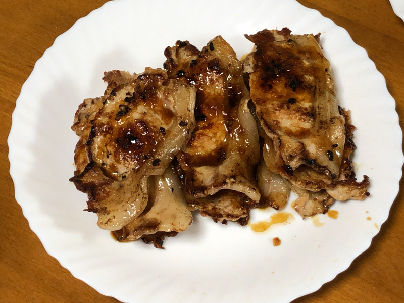豚生姜焼き２０２０/０３/２４