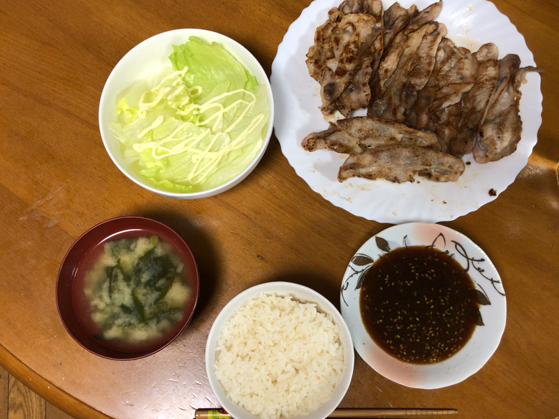 夕食一覧２０２０/０４/１０