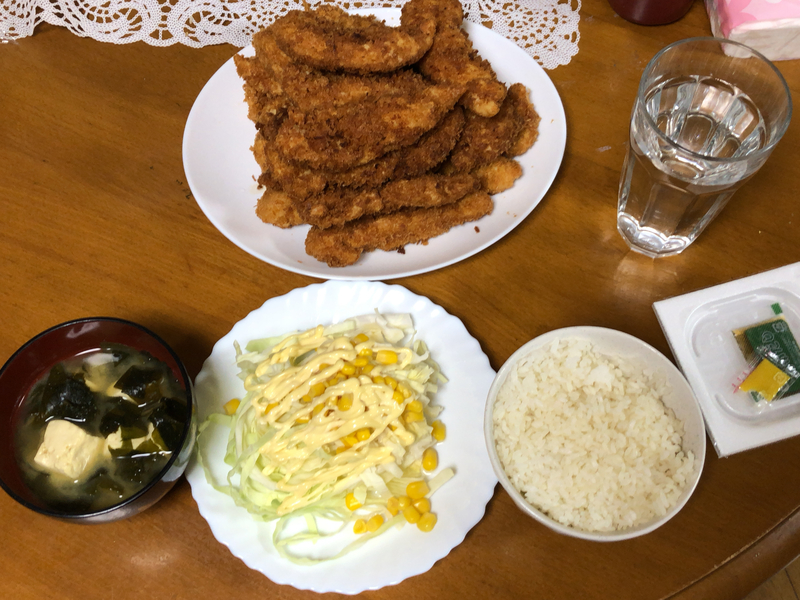 夕食一覧２０２０/１０/１６