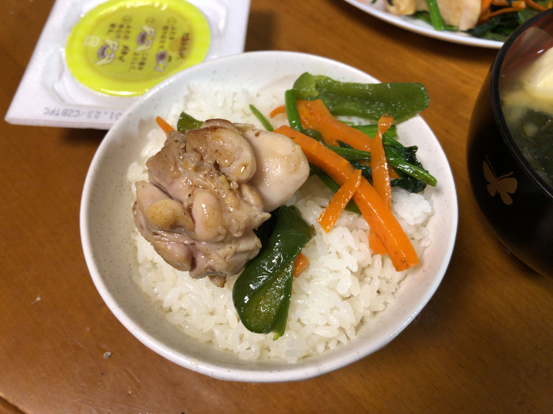 野菜炒めご飯２０２１/１/２０