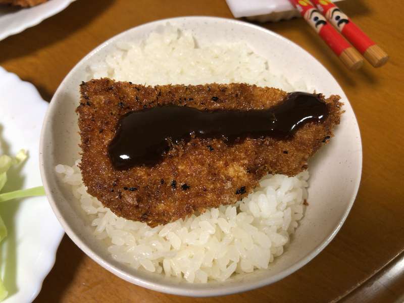 とんかつご飯２０２１/２/２８