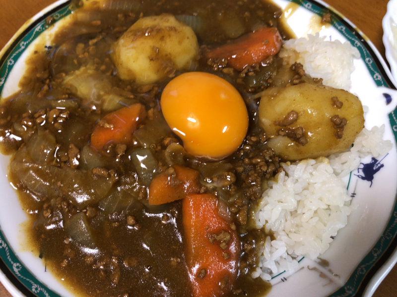 カレーライス卵２０２１/４/１１