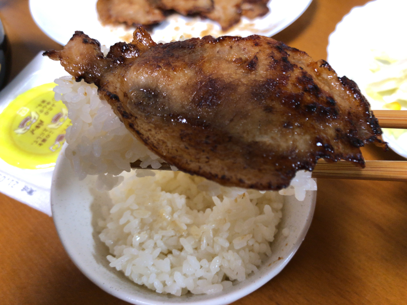 生姜焼き箸２０２１/５/１２