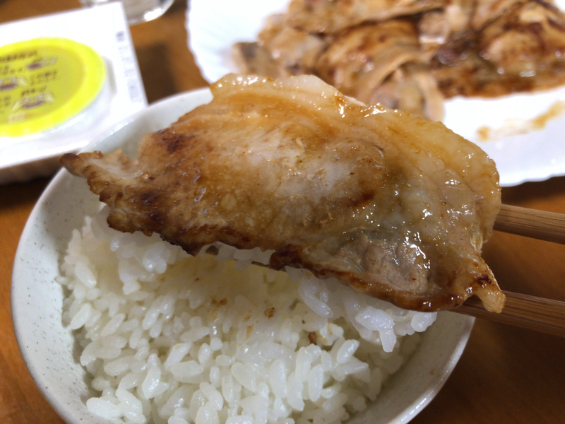 生姜焼き箸２０２１/７/４