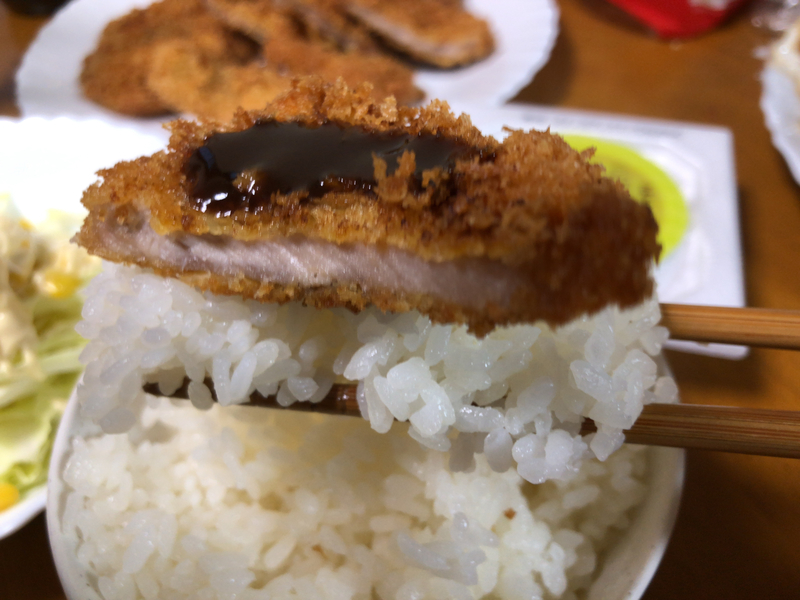 とんかつ箸2021/7/8