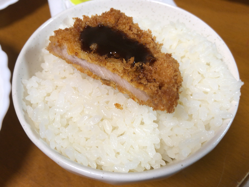 とんかつご飯2021/7/8