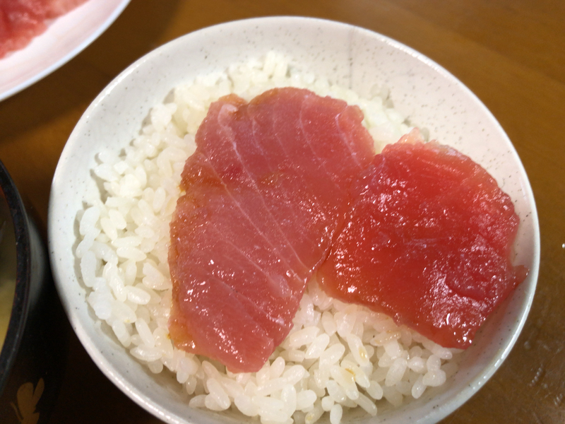 マグロご飯２０２１/７/２１