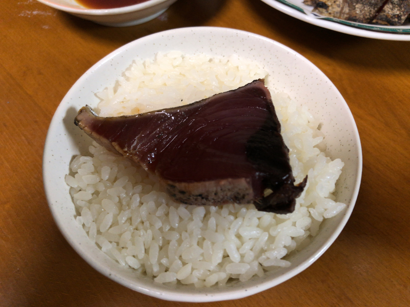 カツオたたきご飯２０２１/１０/５
