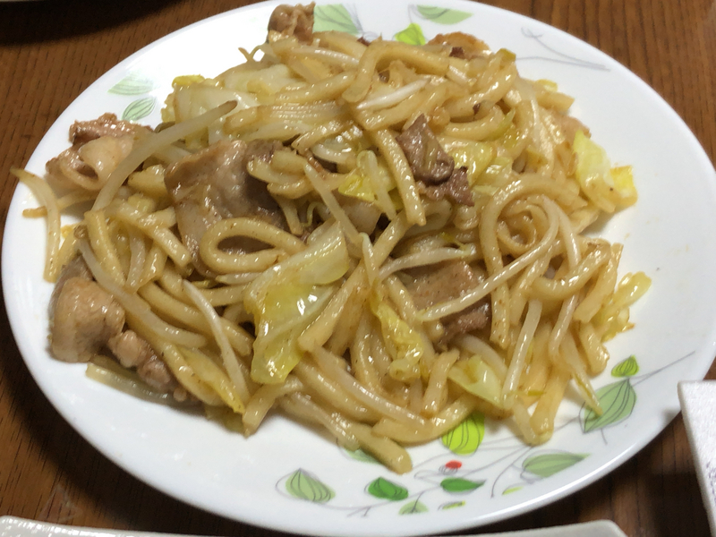 焼うどん２０２４/０２/２３