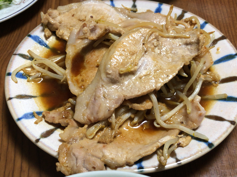 豚肉炒め物２０２４/０９/２２