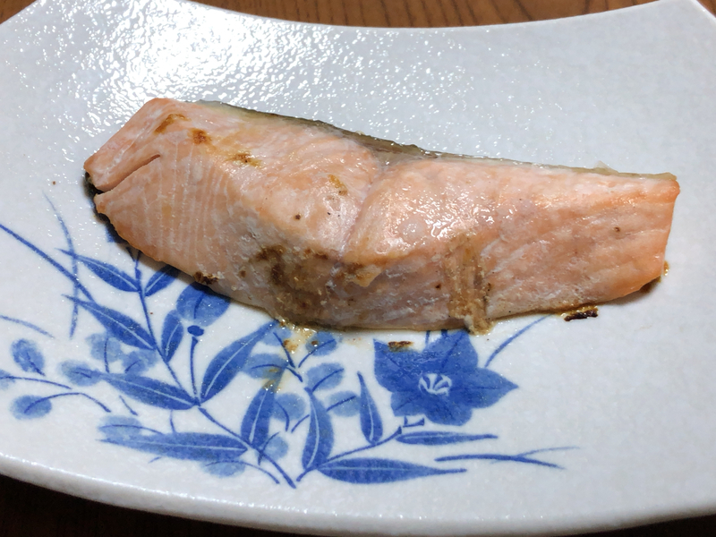 サケの塩焼き２０２４/１０/１７